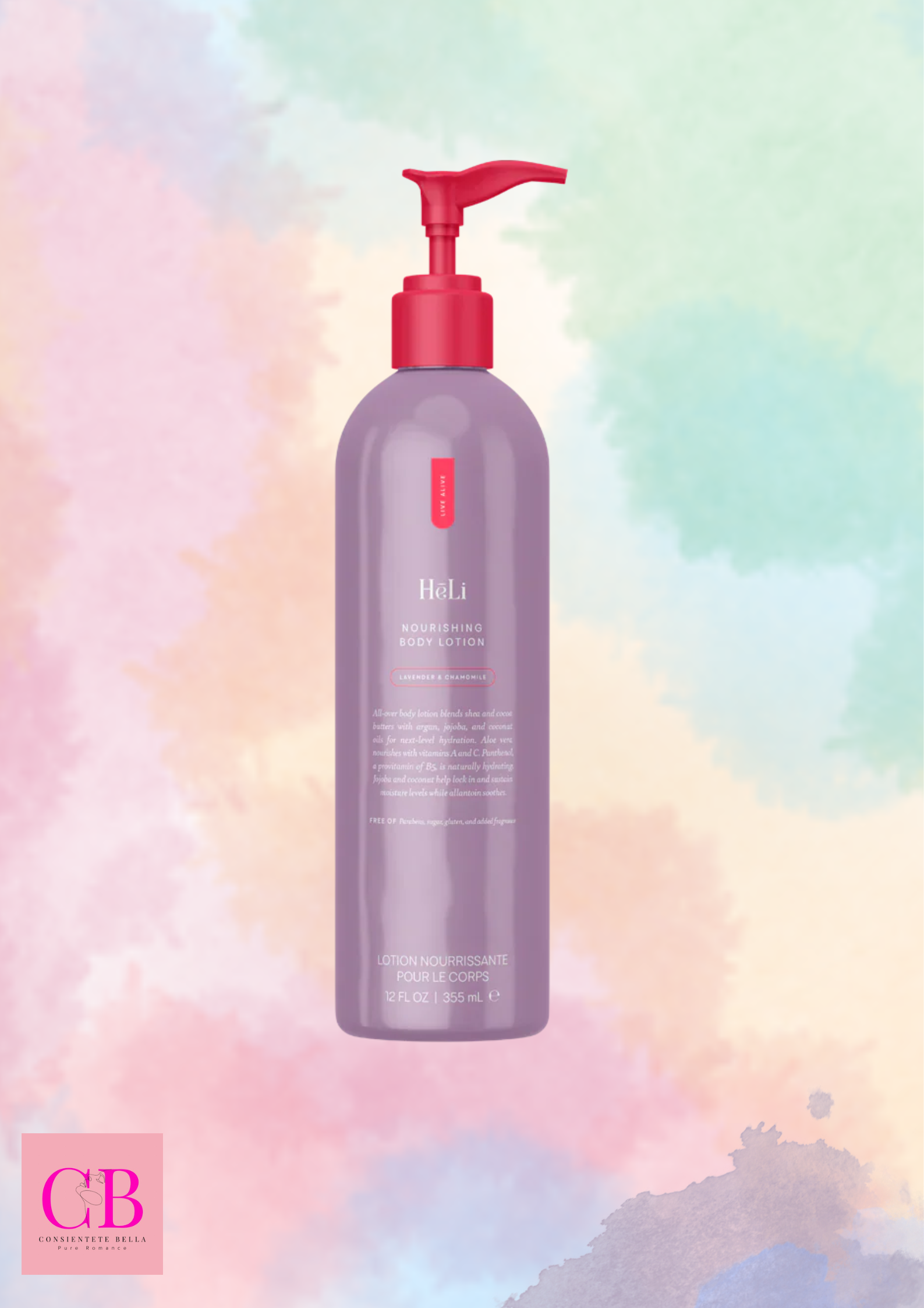HeLi - Nourishing Body Lotion - Lavender & Chamomile